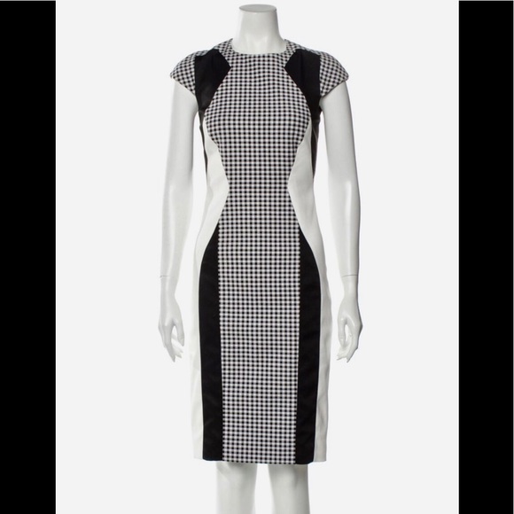 Karen Millen Dresses & Skirts - Karen Millen black and white sheath dress. NWT